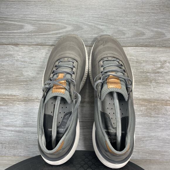 Johnston & Murphy Men’s RT1-LUXE Gray Suede Sneakers Size 10 M - Picture 7 of 10